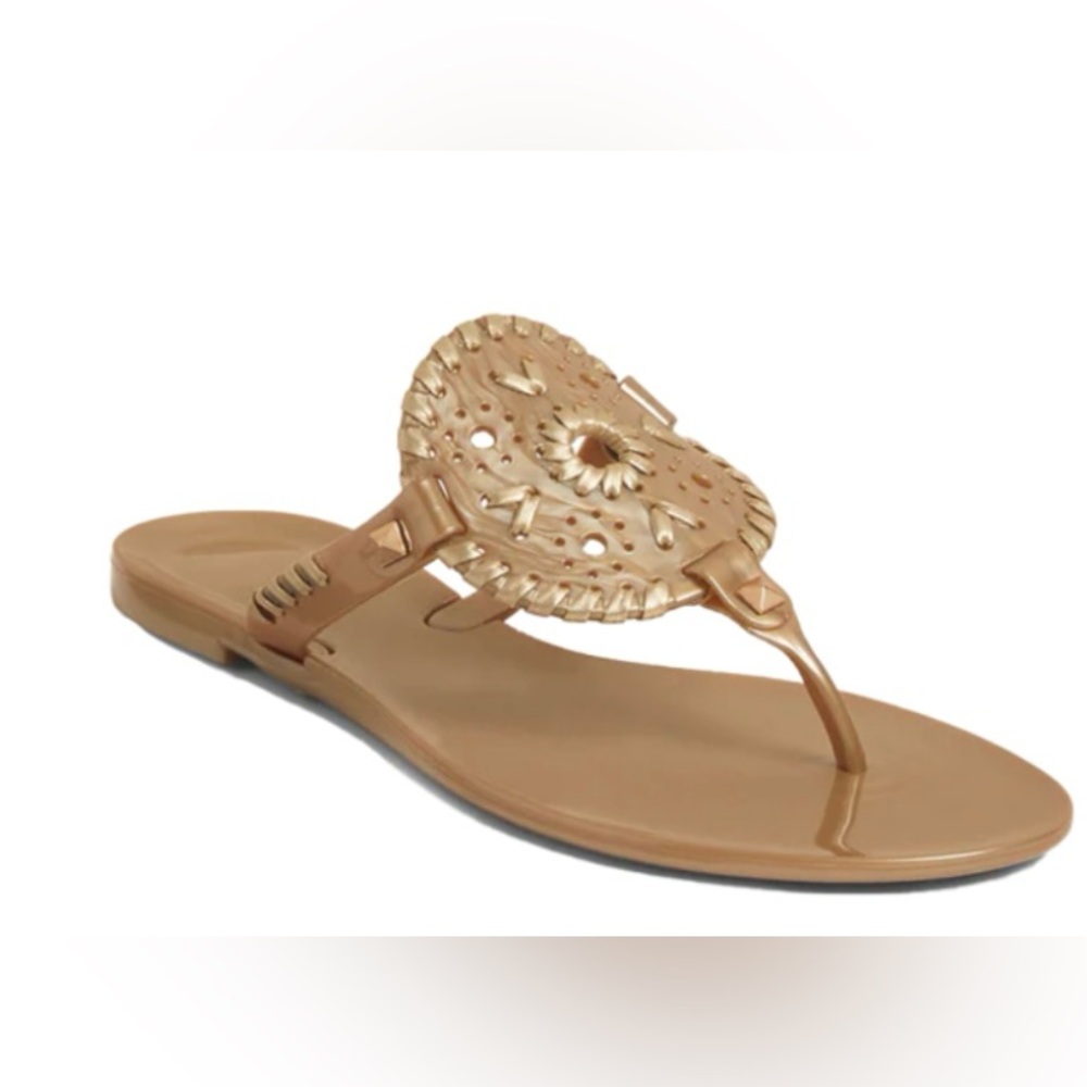 Jack Rogers Georgica Jelly Sandal - Gold